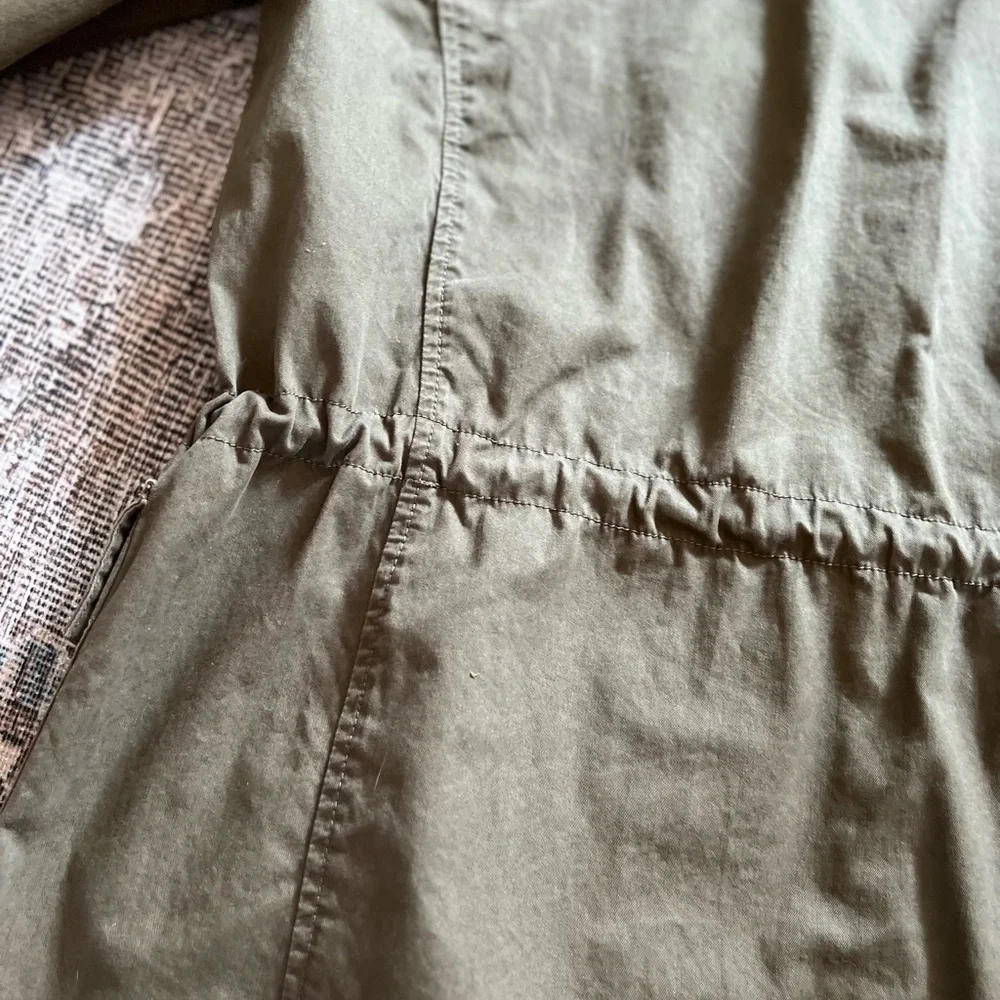 JCREW “Boyfriend Fatigue” Green 100% Cotton Jacket XS - Picture 10 of 11